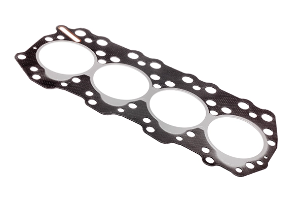 4-cylinder head gasket on white background